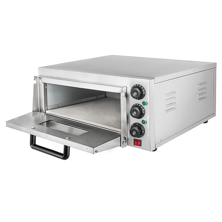 Коммерческая 2000 Вт электрическая печь для пиццы Однослойная машина для выпечки 110 В/50 Гц