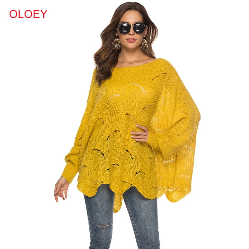 New Fashion Winter Sweater Women Pull OL Knit O-neck Lantern Sleeve Knitwear Hollow Out Pullover Sexy Sweaters Woman Clothes Top New Fashion Winter Sweater Women Pull OL Knit O-neck Lantern Sleeve Knitwear Hollow Out Pullover Sexy Sweaters Woman Clothes Top