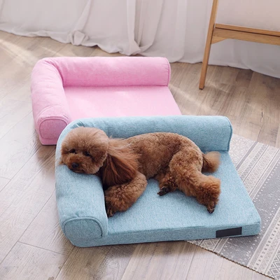 

Pet House Washable Large Dog Kennel Bed Met Puppy Sofa Pad Casa Para Gato Funny Cushion Katten Mandjes Animals Products 70D0730