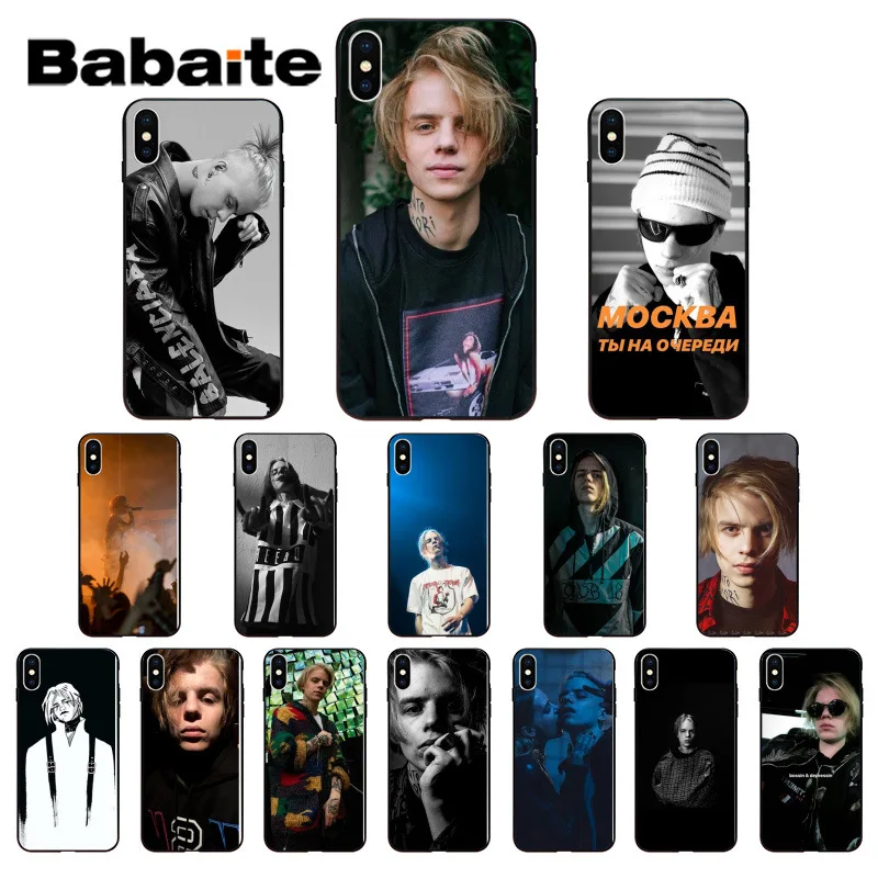 

Babaite Russia rapper Pharaoh Pattern TPU Soft Accessories Cell Phone Case for iPhone 7 X 8 XS MAX 6 6S 7plus 8Plus 5 5S XR