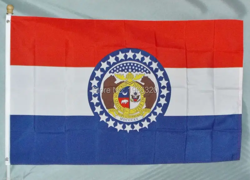 STATE OF MISSOURI 3X5 FLAG