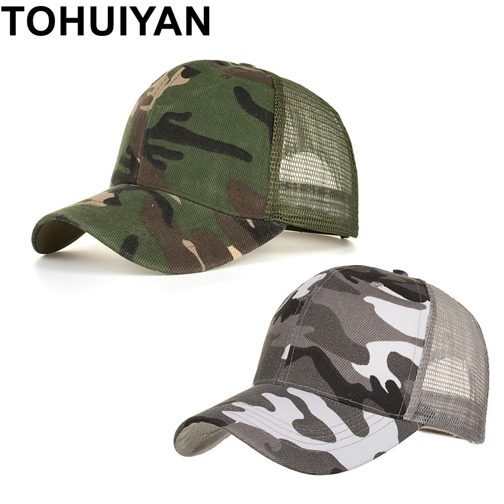 TOHUIYAN камуфляжная бейсболка для мужчин Военная Кепка Snapback летняя кепка солнцезащитные очки камуфляжная спецназ тактические кепки оператора