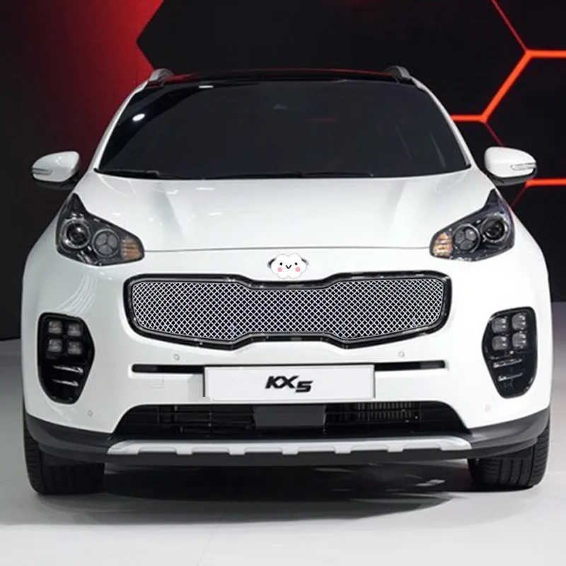 

Решетка радиатора из нержавеющей стали с Сотами для KIA 2016 Kx5
