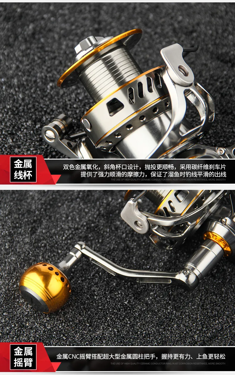 Carretel de Pesca do Mar do Metal Carretel de Pesca do Mar Ballbearings de Aço Carretel de Água do Mar Completo Jigging Profundo Corrico Girando Inoxidável Anti 17-30kg 12bb 9 do metal completo jigging carretel de pesca