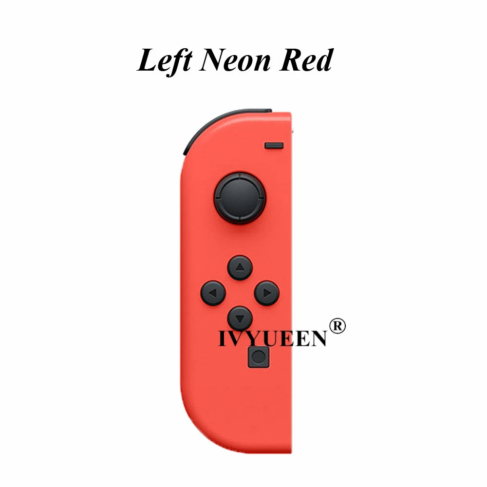 IVYUEEN/сменный чехол-накладка для пульта дистанционного управления Kind Switch NS Joy-Con, чехол для контроллера JoyCons, зеленый, розовый, белый, запасные части