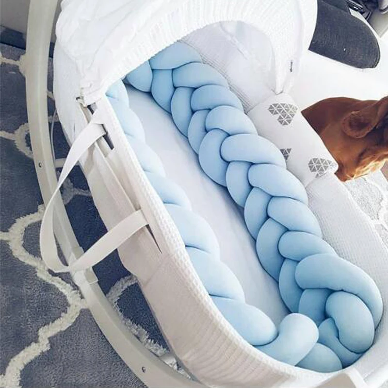 

200cm Length Baby Bed Bumper Photography Accessories Baby Room Decor Crib Bumper For Newborn Bed Protector Top Quality