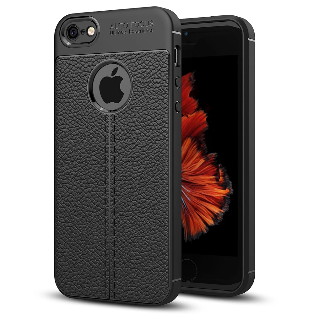 for iphone 5s Case 5 SE Slim New Luxury Ultra Thin Soft TPU Shockproof