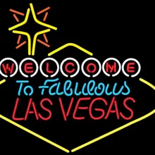 Стеклянный неоновый светильник в Лас-Вегасе, пивной бар