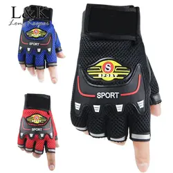 Модные Для мужчин тактические перчатки с полу-пальцами, перчатки ветрозащитные перчатки для спорта на открытом воздухе езда на велосипеде