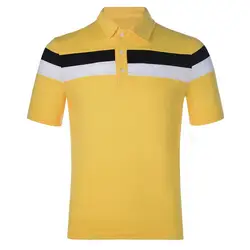 2019 Новая Летняя мужская рубашка-поло, разноцветная рубашка с отворотом и короткими рукавами, деловая рубашка, динамичная личность, Офисная