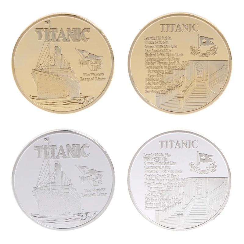 Памятный корабль «Титаник» для монет, коллекционные подарки, BTC Биткоин сплав