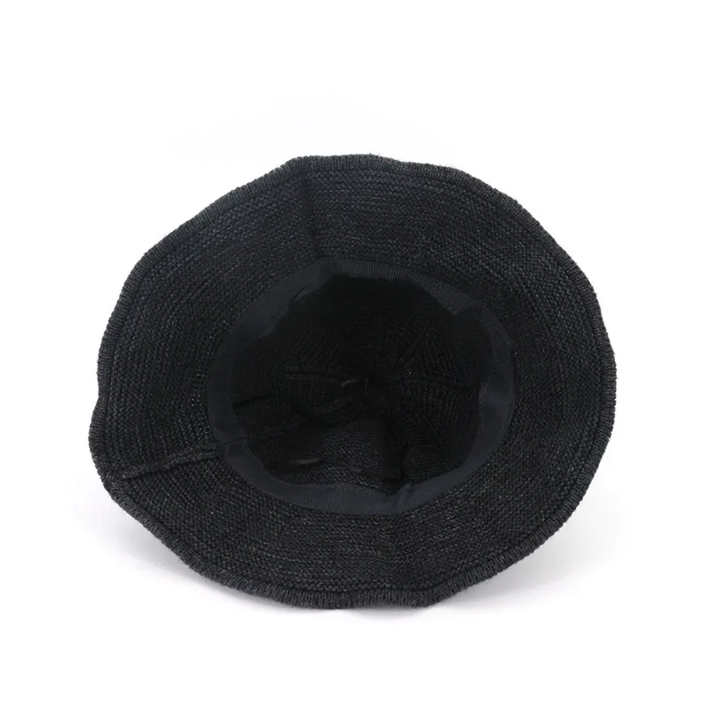 XdanqinX складной Для женщин Кепки осень-зима Новый Панама Элегантные Простые шерсти вязать шляпу для дам Высококачественная брендовая одежда