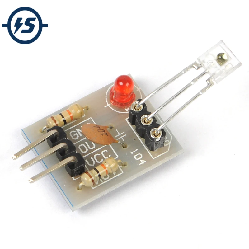 1pc Laser Receiver Sensor Module Non Modulator Tube Laser Sensor Module