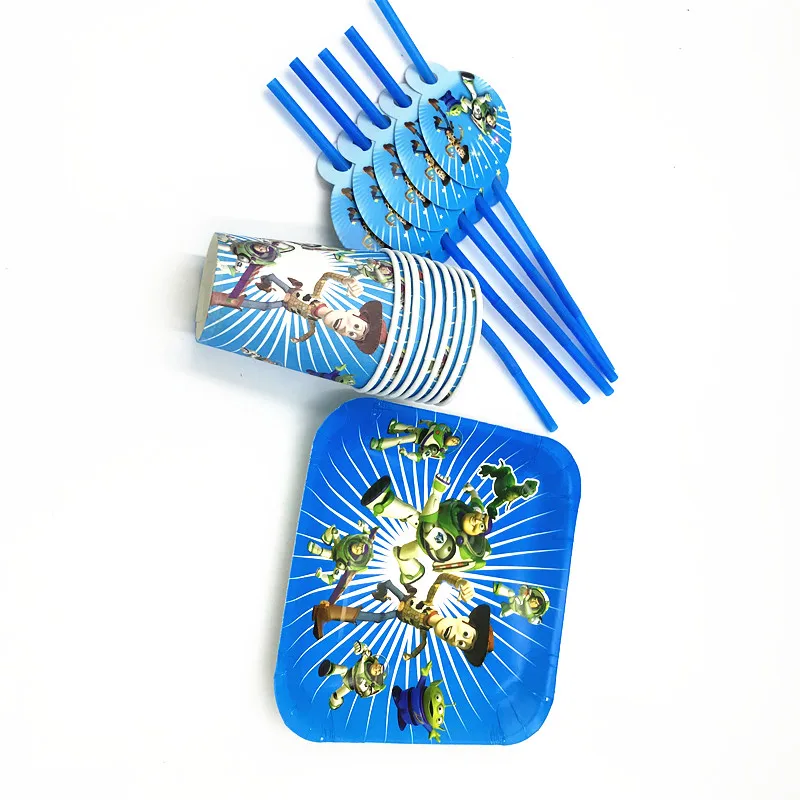 30pcs/lot Toy Story theme disposable party tableware set Toy Story