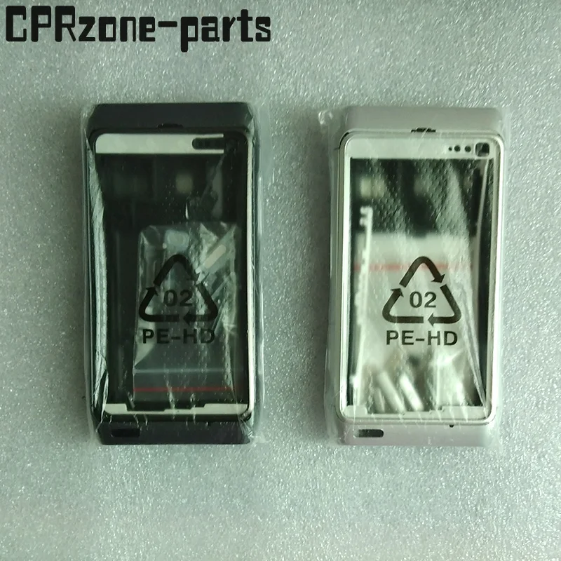 

mobile phone repair battery cover case housing with frame and small parts For Nokia N8 not including glass panel Free shipping