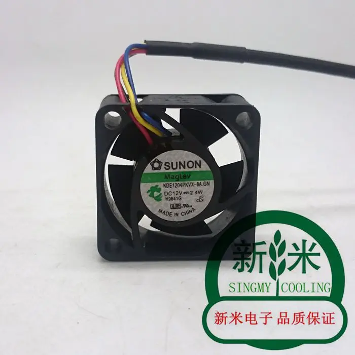 Новый SUNON 4020 KDE1204PKVX-8A.GN 12V 2 4 W линии ШИМ Вентилятор охлаждения |