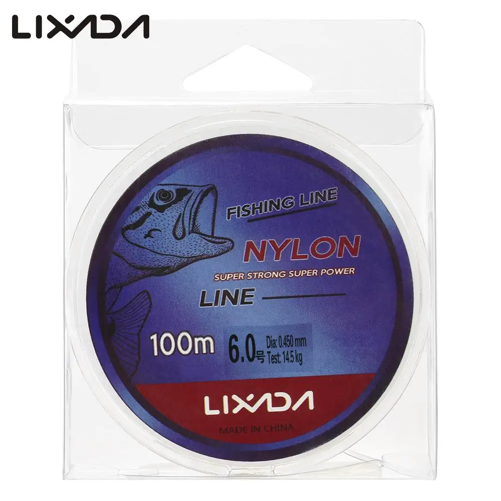Lixada 100m 109yds Fishing Line Thread Clear White Thin Fishing Wire