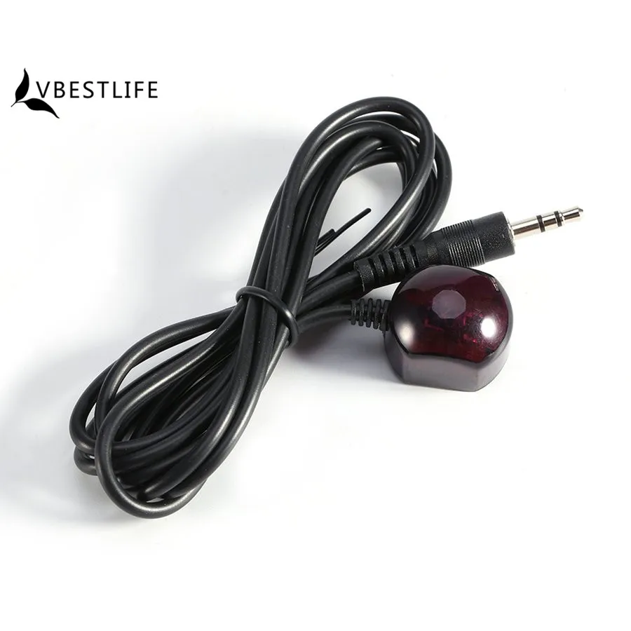 

3.5mm IR Infrared Remote Control Receiver Extension Cord Cable for IR Receiver Emitter Extender Repeater System for Set Top Box