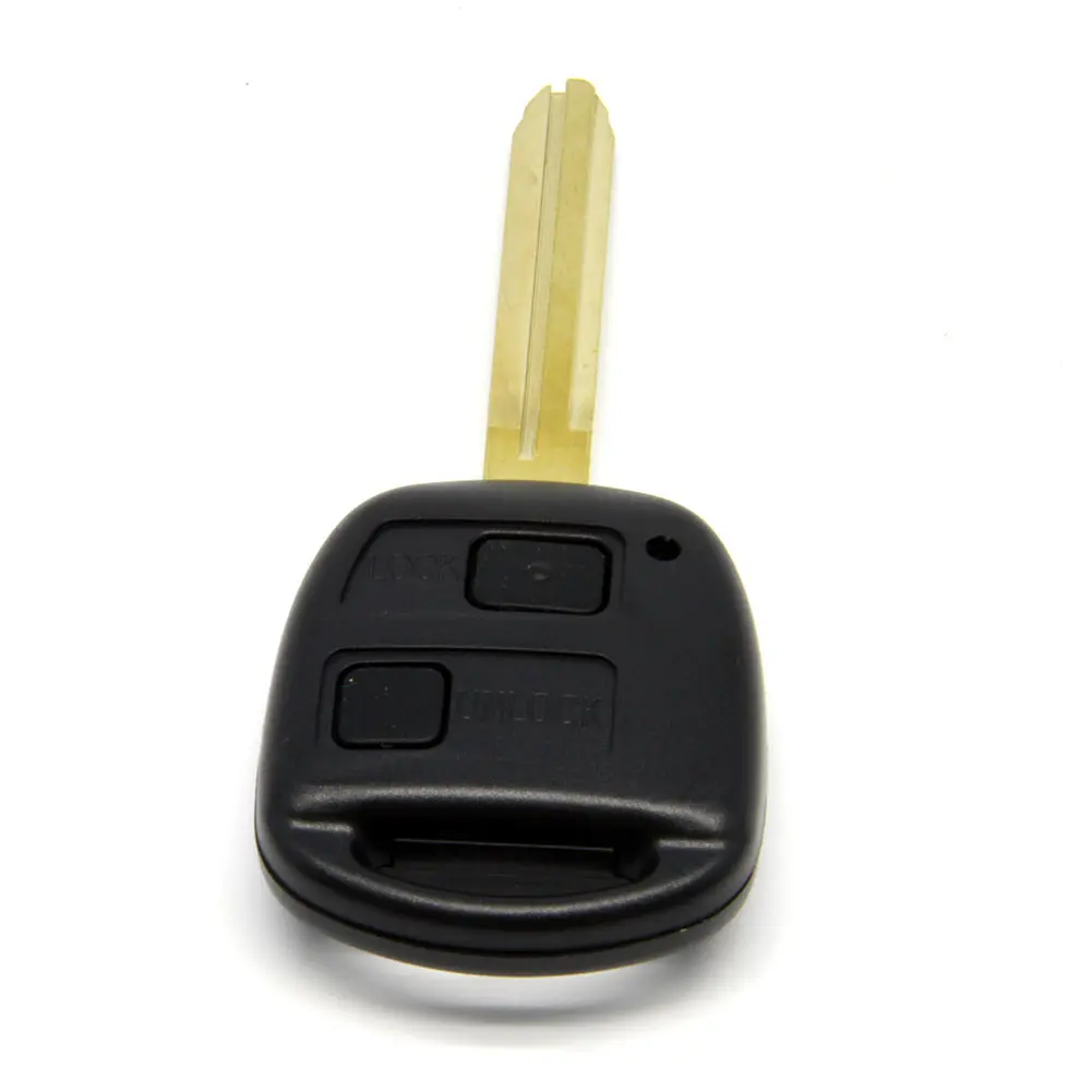 Vehemo 2 кнопки дистанционного ключа чехол для TOYOTA Tarago Camry Corolla Rav4 Avensis