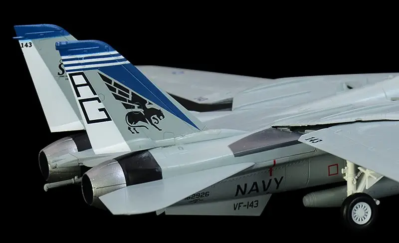 1/72 весы предварительно построенные весы F-14B Tomcat F-14 реактивный самолет хобби Коллекционная готовая пластиковая модель самолета