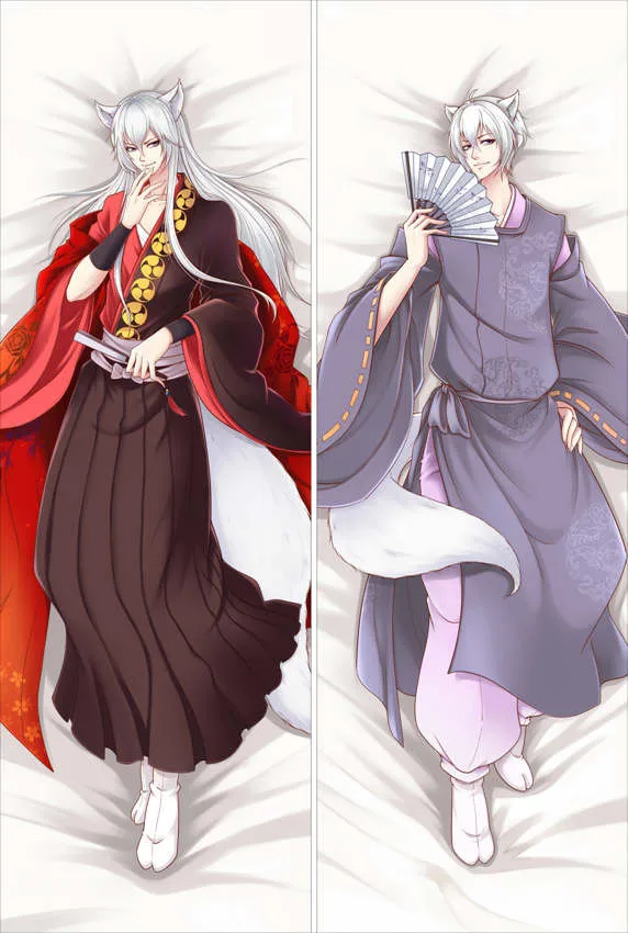 Kamisama hajimemashita kiss аниме герои классный мальчик Томоэ и kurama Dakimakura обнимающий тело наволочка чехол Косплей Подарки - Цвет: D