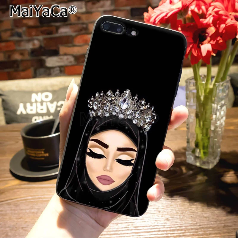 MaiYaCa Мусульманский Исламский грил Глаза Мягкий силиконовый чехол для телефона для iPhone 8 7 6 6S Plus X XS MAX XR 5S SE 11pro max Coque Shell
