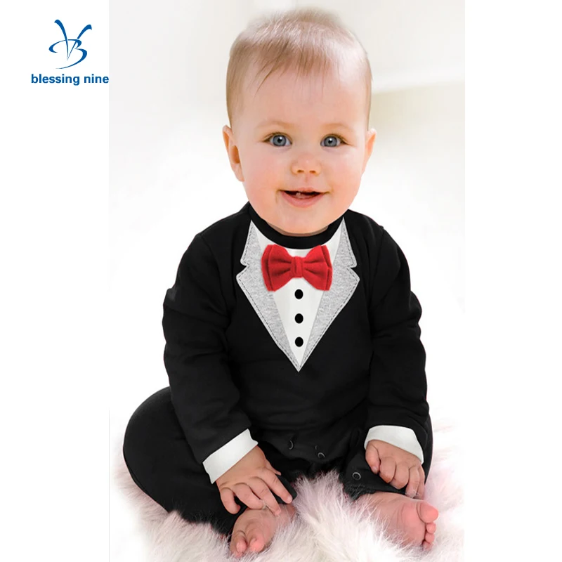Новорожденного для маленьких мальчиков Одежда Onesie новорожденных комбинезон