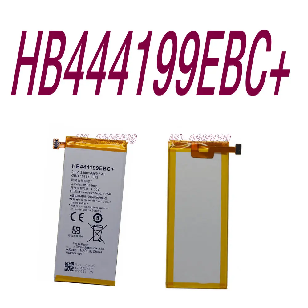 Аккумулятор HB444199EBC + 2550 мАч для смартфона Huawei Honor 4C C8818 сменный аккумулятор