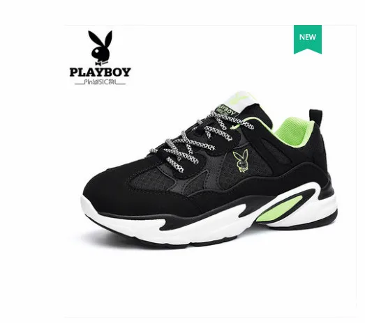 

Playboy male shoes 2018 autumn new Korean version of the trend of old shoes men's youth ins super fire shoes
