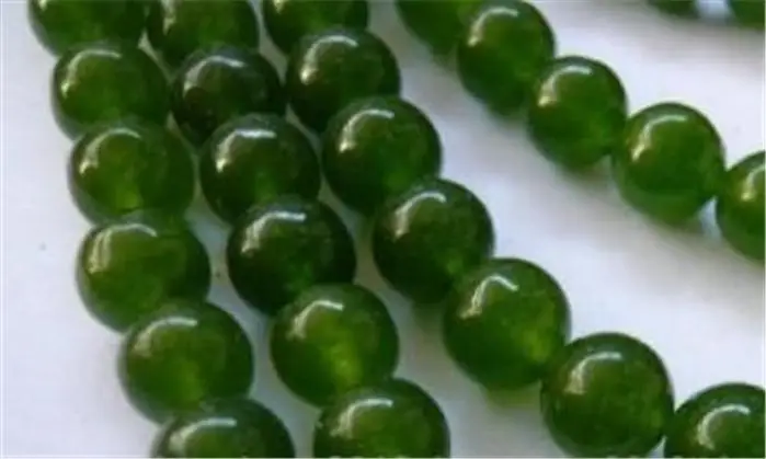 DD 6mm natural emerald round loose beads 15&quot strand AAA YL #@ | Украшения и аксессуары