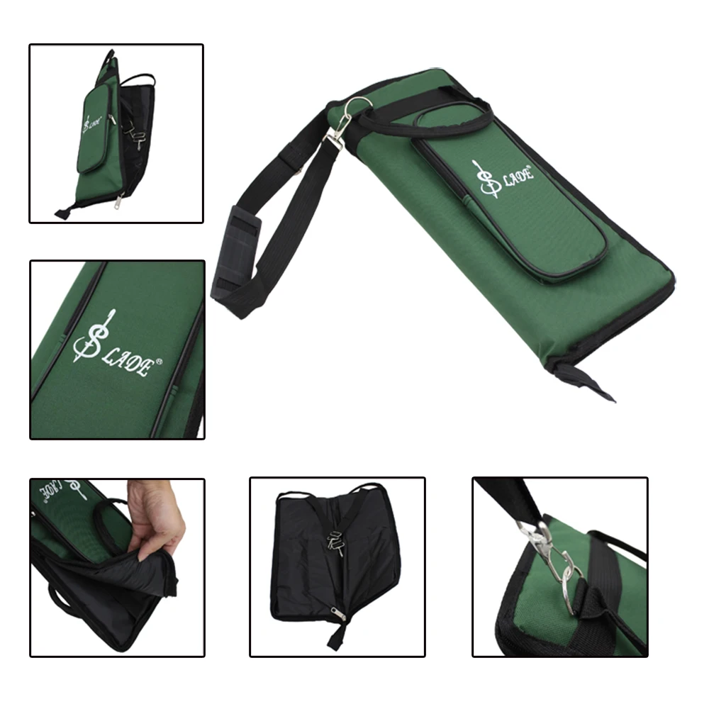 LADE Thickened Drumstick Drum Stick Bag 600D Oxford Cloth