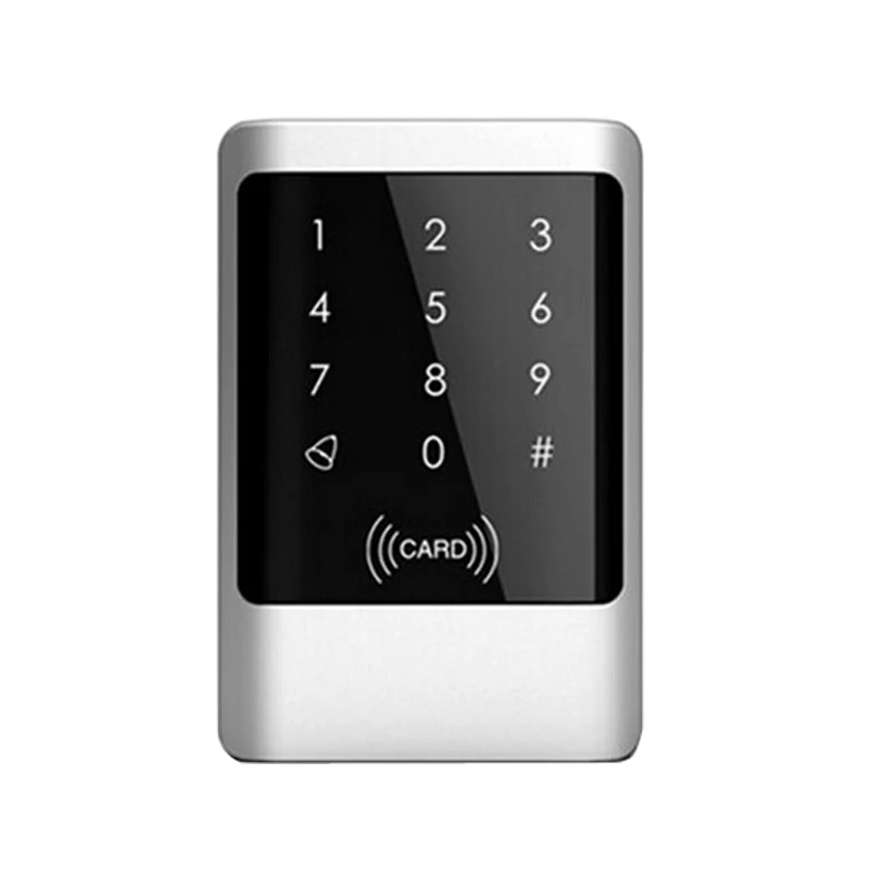 

Whole sale Waterproof Metal Touch Sensor Key RFID Reader Keypad Entry Access Control System In Stock FREE SHIPPING