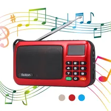 Портативное мини-радио FM Динамик USB Mp3 музыкальный плеер Поддержка TF карты с светодио дный Дисплей HiFi стерео приемник цифровой радиоприемник