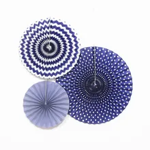 

3PCS/Set DIY Paper Fan 23/32/40cm Wedding Birthday Party Decoration Hanging Paper Baby Shower Christmas Decorations for Home