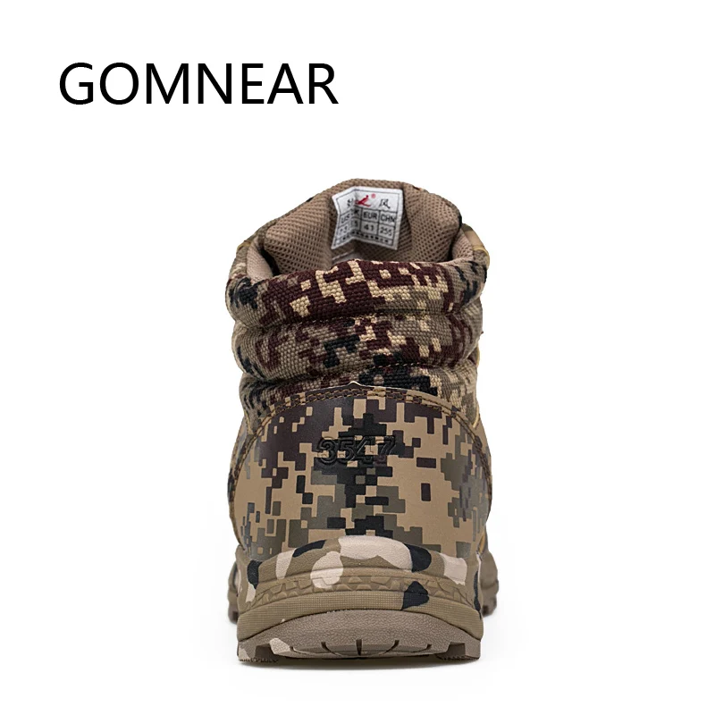 GOMNEAR حذاء للسير مسافات طويلة للرجال الشتاء أحذية رياضية للرجال في الهواء الطلق السياحة الجبلية تسلق المضادة للانزلاق التخييم الصيد الأحذية GOMNEAR حذاء للسير مسافات طويلة للرجال الشتاء أحذية رياضية للرجال في الهواء الطلق السياحة الجبلية تسلق المضادة للانزلاق التخييم الصيد الأحذية