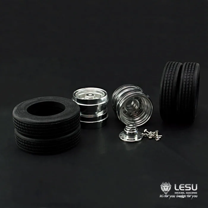 

1/14 truck 52MM diameter aluminum alloy wheel W-2020 Tamiya tractor semi-trailer truck DIY model