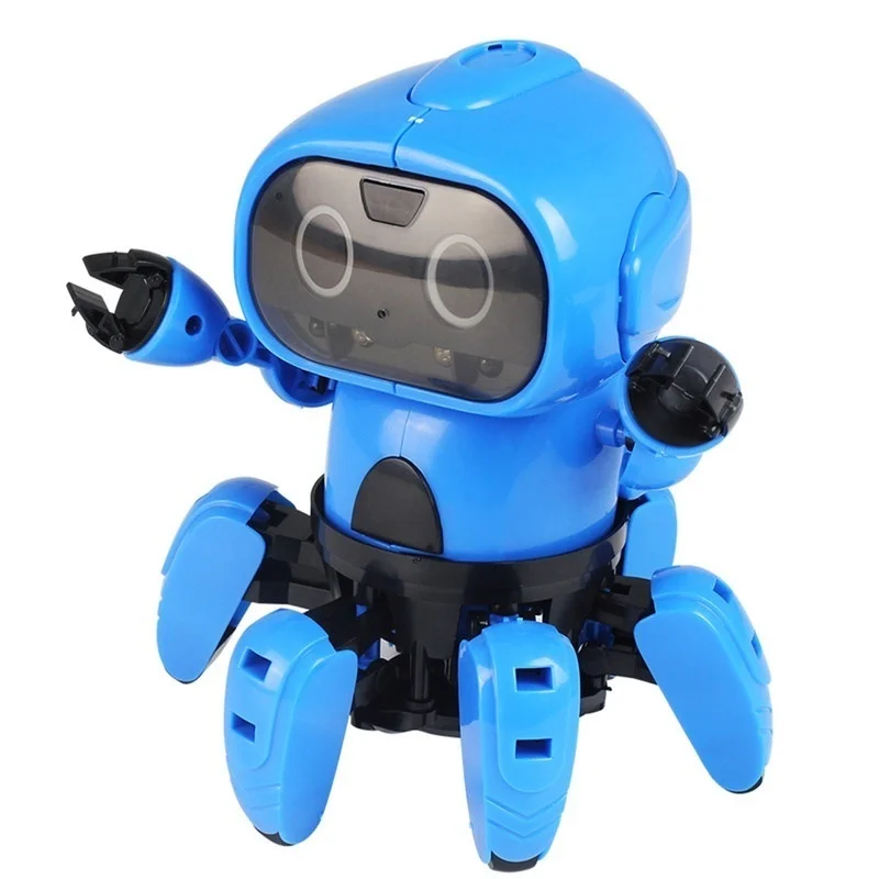 Новый дизайн DIY Интеллектуальный индукционный RC робот со следующим датчиком