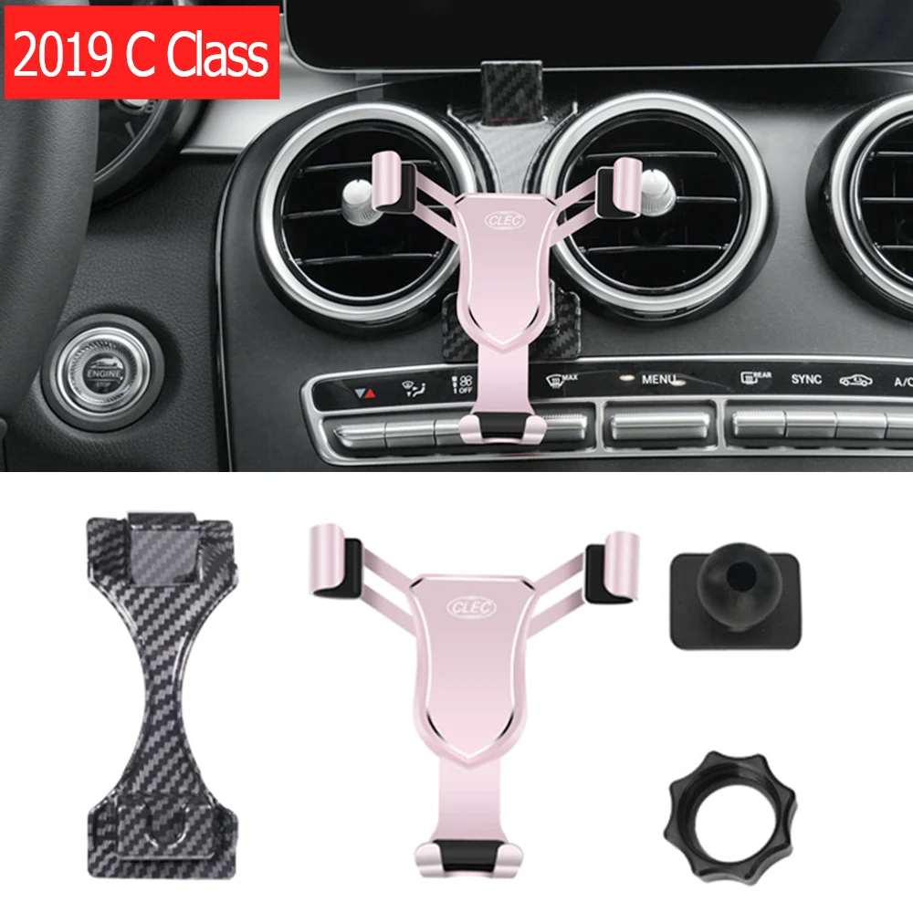 Автомобильный мобильный телефон держатель для Mercedes Benz C Class 2019 2020 W205 C250 C300