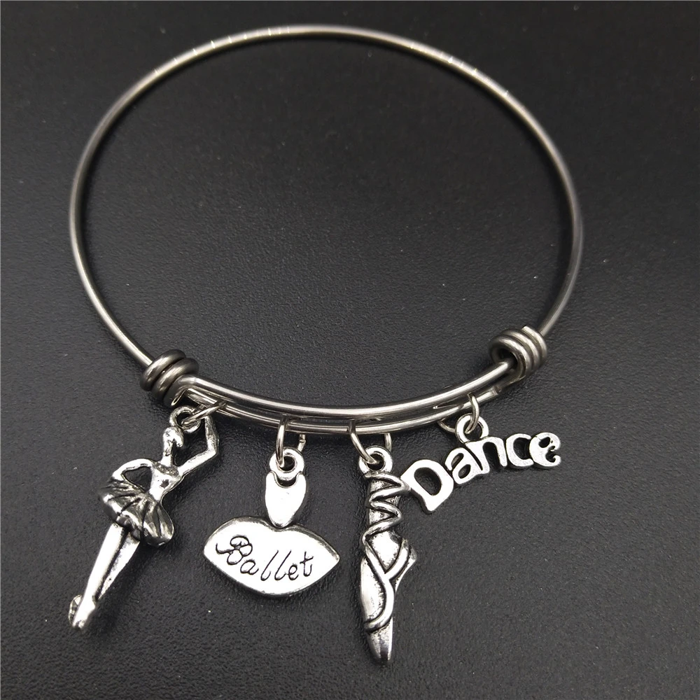 Romantic Adjustable Silver Charm Bangle Alloy Women Girl Jewelry Accessories Romantic Adjustable Silver Charm Bangle Alloy Women Girl Jewelry Accessories