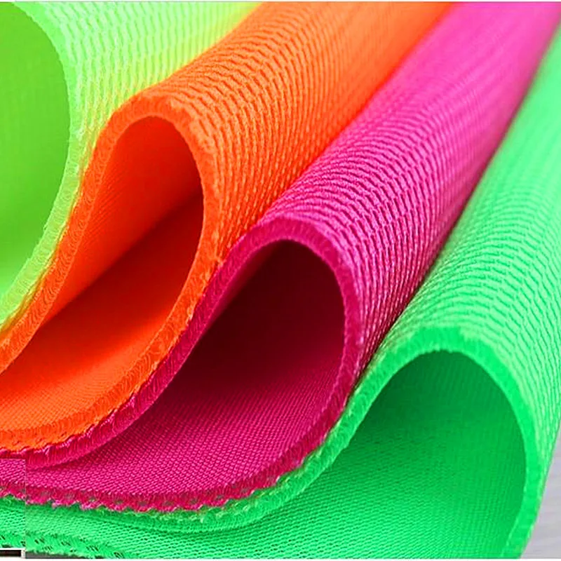 3D Air Spacer Sandwich Mesh Fabrics PET Hygrolon Heavy Seat Cover Soft Thick Breathable Sport Wear 155CM Wide 230g/M2 3mm Thick