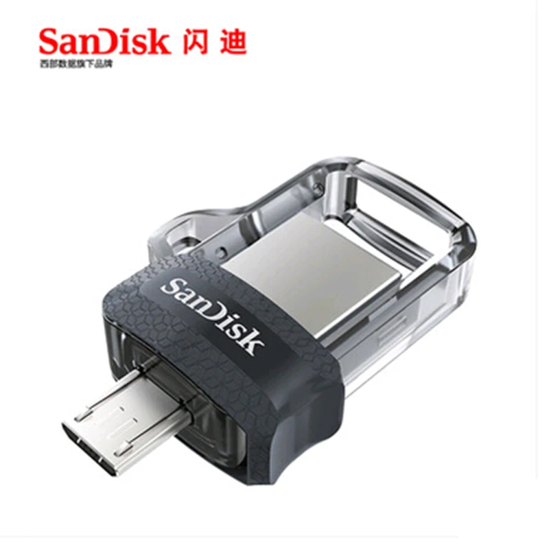 SanDisk Dual OTG USB флеш накопитель 32 Гб 16 флешки 64 sdd3 флешка 3 0 накопители 128 Поддержка