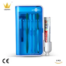 1BOX/lot UV Box Toothbrush Sanitizer Sterilization Holder Cleaner Home Health Dental Care Toothbrush Sterilize Storage Case