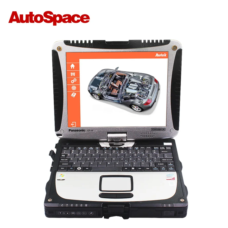 Good Second Hand Toughbook CF19 Car Diagnostic laptop CF 19 with touch