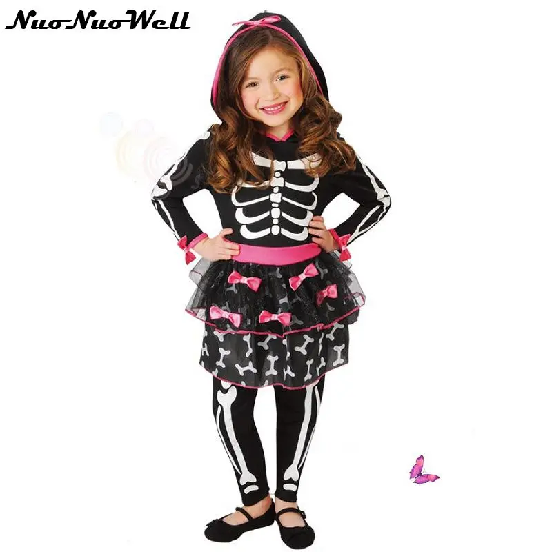 halloween costume kids cosplay professional skeleton witch skirt european and american girls game uniformchina - Skeleton Halloween Costume For Kids halloween costume kids cosplay professional skeleton witch skirt european and american girls game uniformchina - Skeleton Halloween Costume For Kids