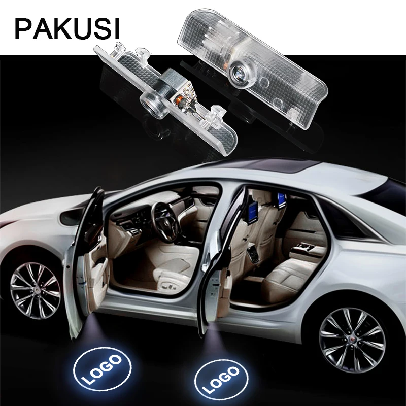 PAKUSI 2X Car Door Light For Nissan Altima Coupe Altima Sedan
