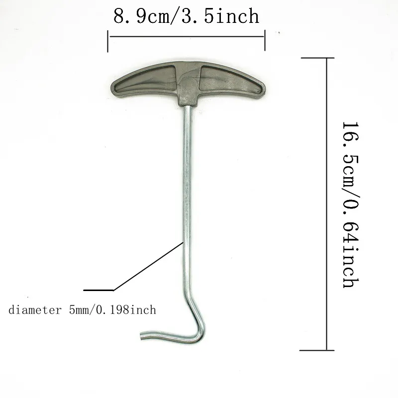 ShineTrip 1 шт. походные палаточные колышки экстрактор съемник для ногтей втягивающий крюк для удаления сколов съемник для ногтей Аксессуары для палаток