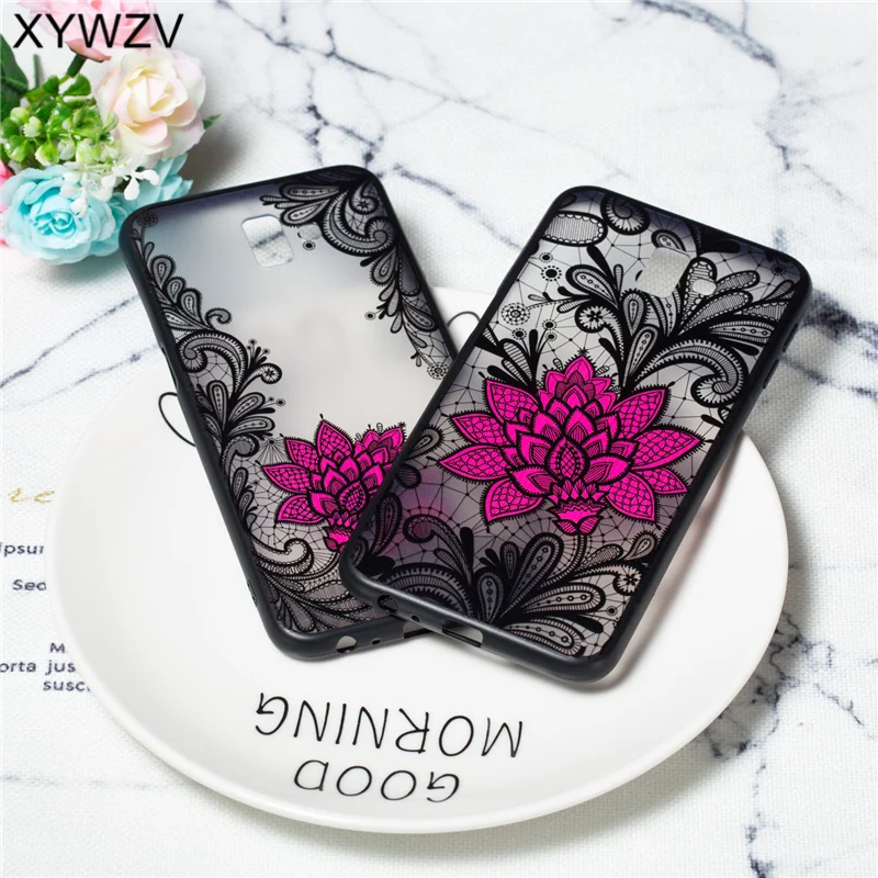 

Flower Case For Samsung Galaxy J4 Prime Case Retro Lace Pattern Matte Phone Case For Samsung Galaxy J4 Prime For Samsung J4 Plus