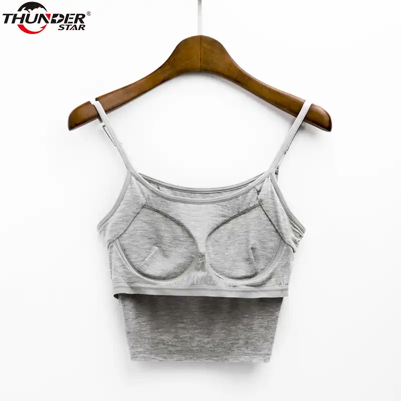 cropped cami bralette