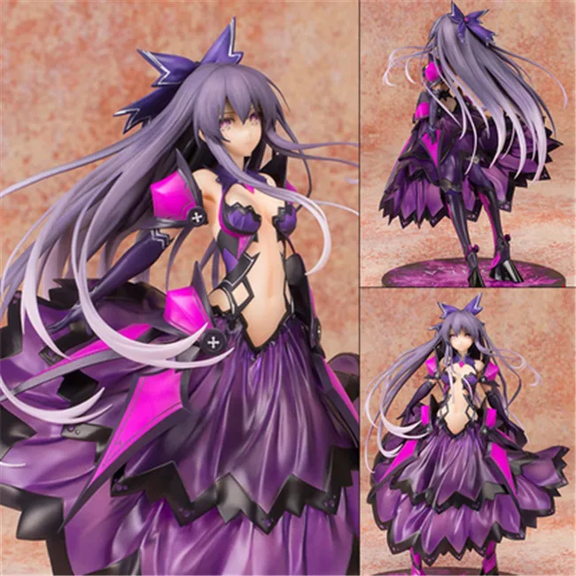 24 см аниме Дата LIVE Yatogami tohka Princess Ver. 1/7 Масштаб Окрашенные ПВХ фигурка Коллекционная модель игрушки дропшиппинг Новый