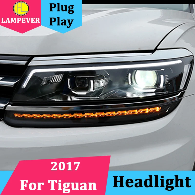 Led туманки tiguan